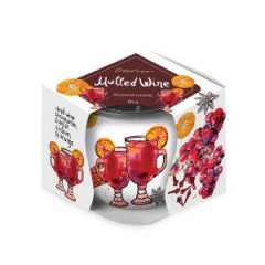 Emocio Sklo Dekor 70x62 mm Mulled Wine, vonn svieka